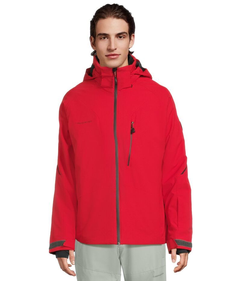 オバマイヤー メンズ アウター コート ジャケット Obermeyeraze Jacket Fresno Red レッド