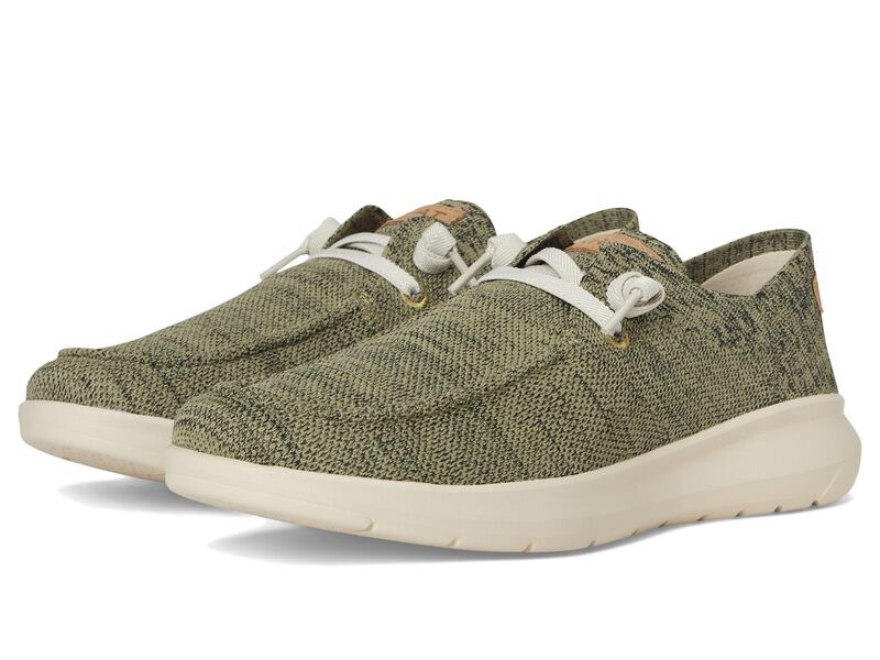 アリアト メンズ シューズ スリッポン・ローファー Ariat Hilolive Green Knit グリーン