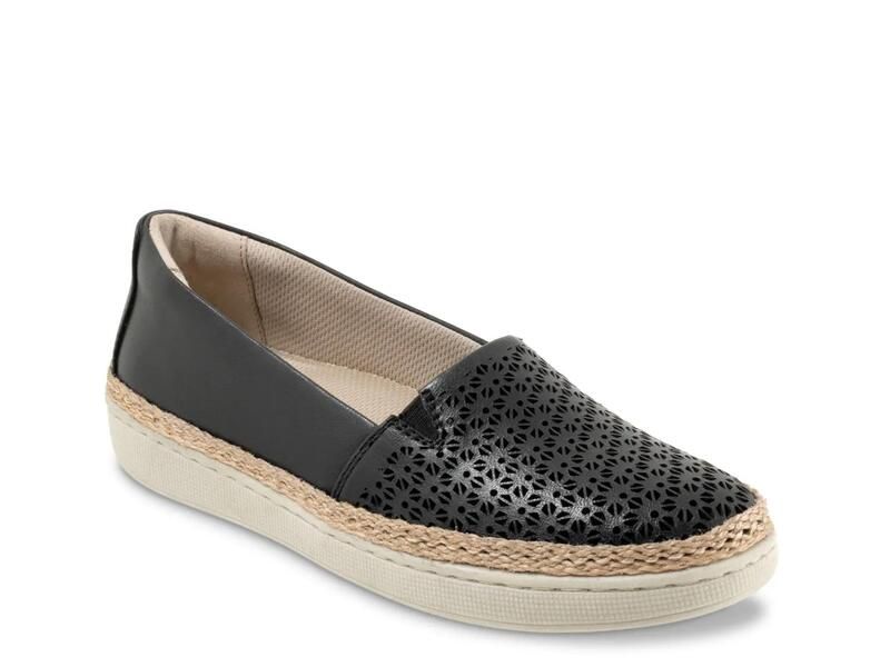トロッターズ レディース シューズ スリッポン・ローファー TrottersAccent SlipOn Black ブラック