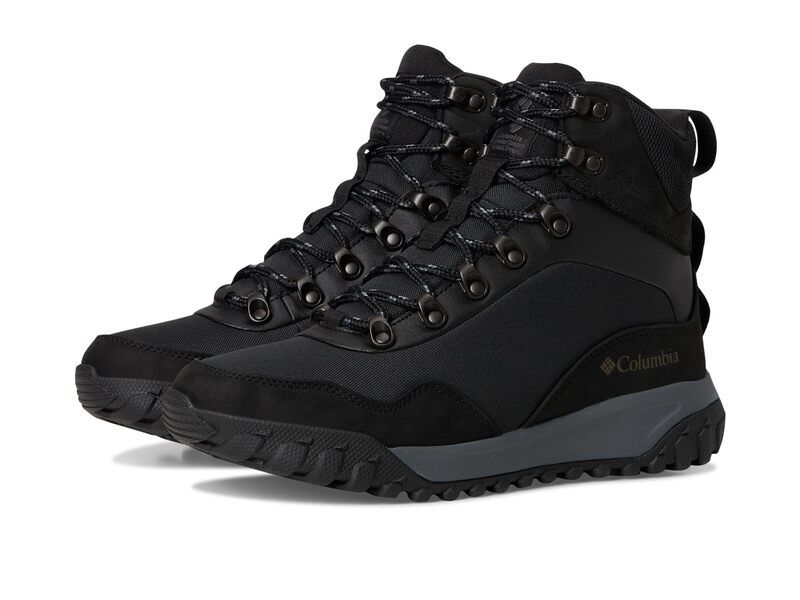 コロンビア レディース シューズ ブーツ・レインブーツ Columbia Burnsider OmniHeat Infinity BlackCity Grey ブラック