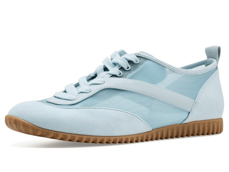 フランコサルト レディース シューズ スニーカー レース Franco Sarto Hollis LaceUp Misty Blue Mesh ブルー