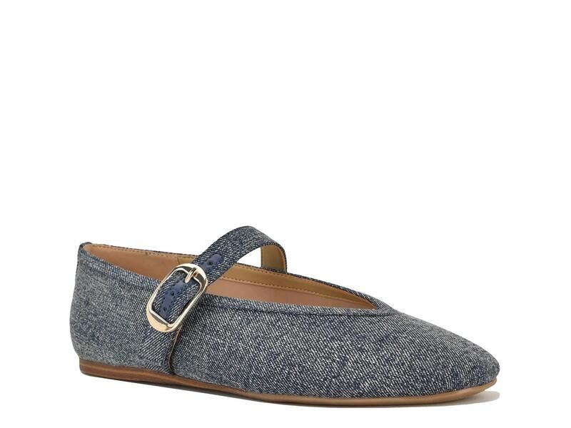 ナインウェスト レディース シューズ パンプス Nine WestVancee Mary Jane Flat Dark Blue ブルー