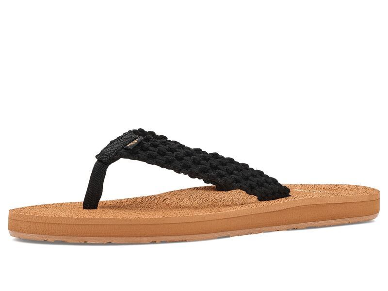 ロキシー レディース シューズ サンダル Roxy Porto V Woven Black ブラック