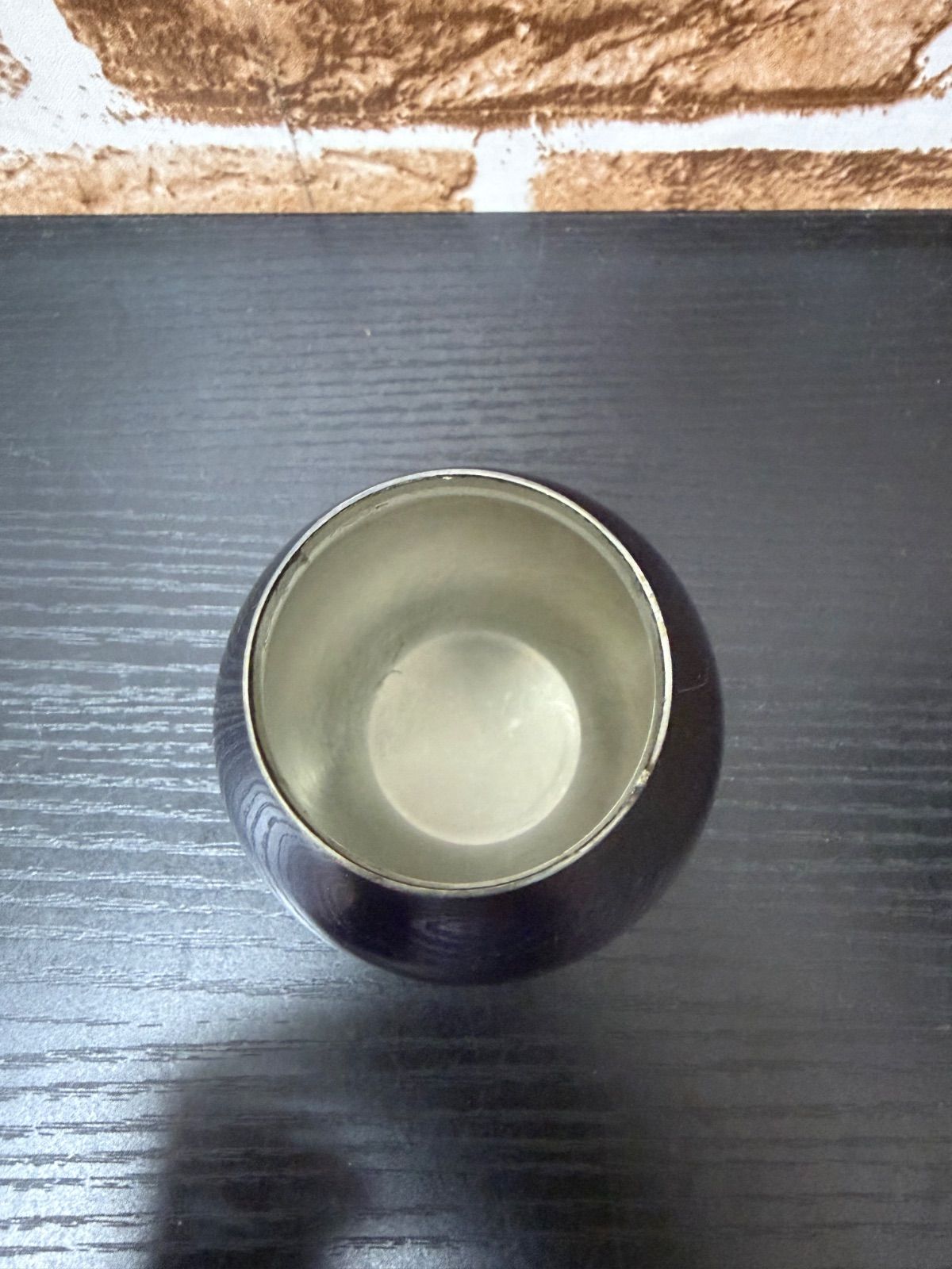 幸来堂 純銅打上 茄子型 銘茶入 茶筒 共箱付き 伝統工芸 茶道具 - メルカリ