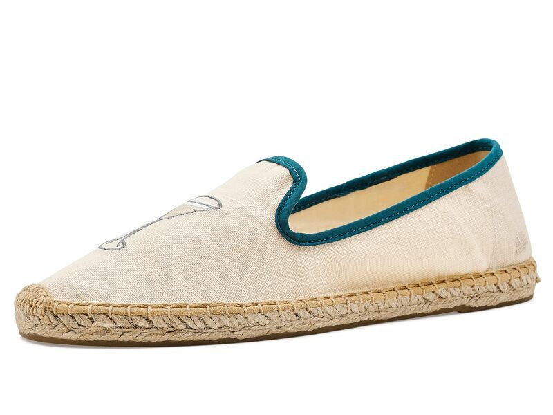 ソルドス レディース シューズ スリッポン・ローファー Soludos Martini Smoking Espadrille Natural Undyed