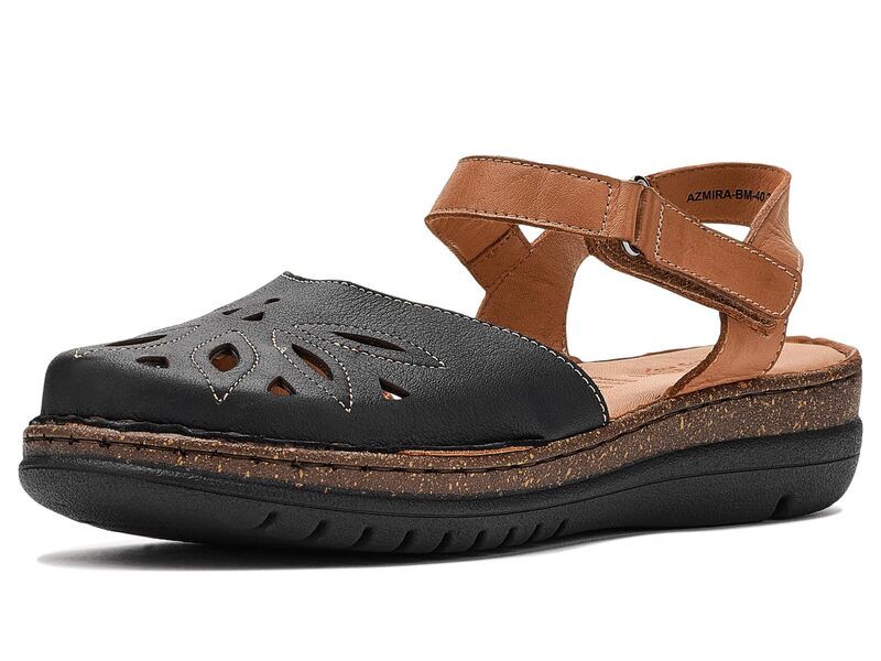 スプリングステップ レディース シューズ サンダル Spring Step Azmira Black Multi ブラック