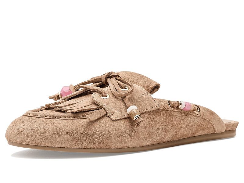 スチュアート ワイツマン レディース シューズ スリッポン・ローファー Stuart Weitzman Majorca Tinsley Mules New Camel キャメル