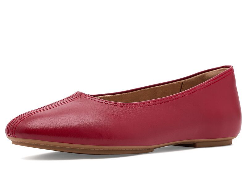 フィットフロップ レディース シューズ サンダル レザー FitFlop Delicato HighCut SoftLeather Ballet Flats Burnt Berry