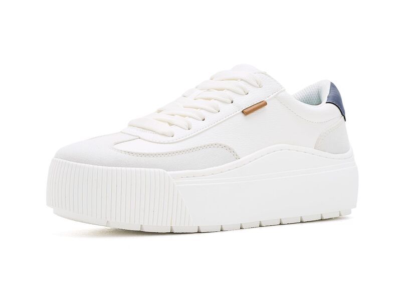 ドクター・ショール レディース シューズ スニーカー Dr Scholls Time Off Most White Grey ホワイト