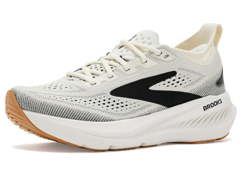 ブルックス レディース シューズ スニーカー Brooks Glycerin 23 WhiteBlackBis ホワイト
