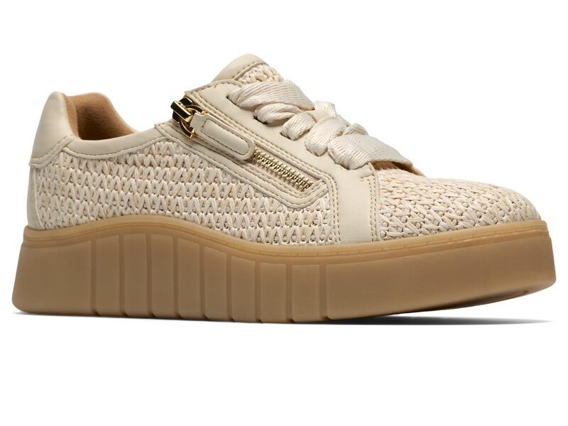 クラークス レディース シューズ スニーカー Clarks Mykah Joyfull Natural Raffia