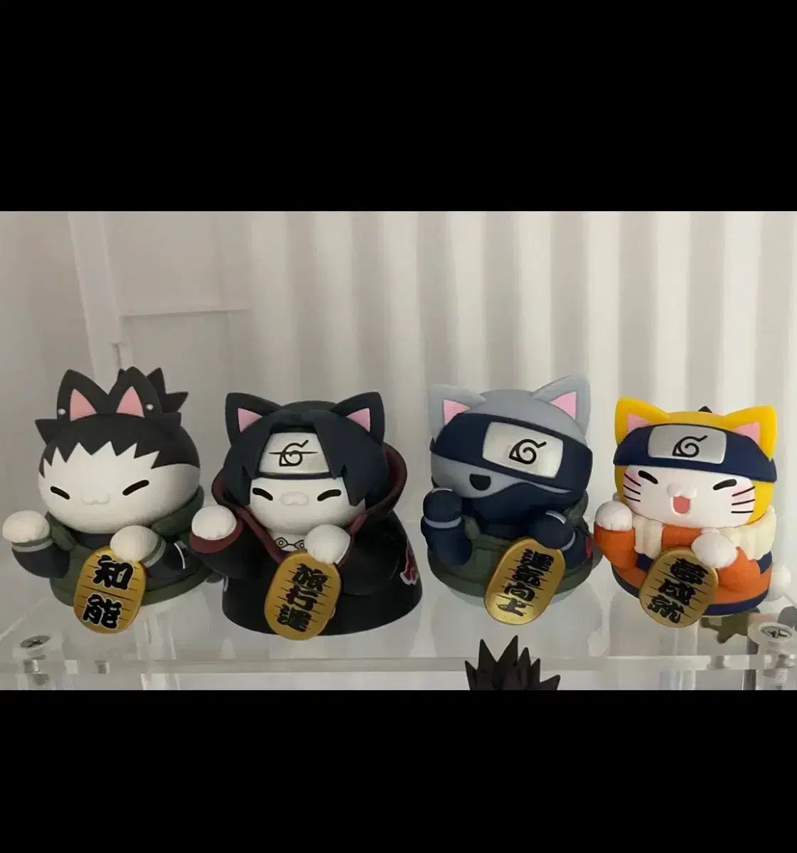 NARUTO -ナルト- 招き猫 MEGAキャット まとめ (シカマル イタチ カカシ NARUTO -ナルト-)