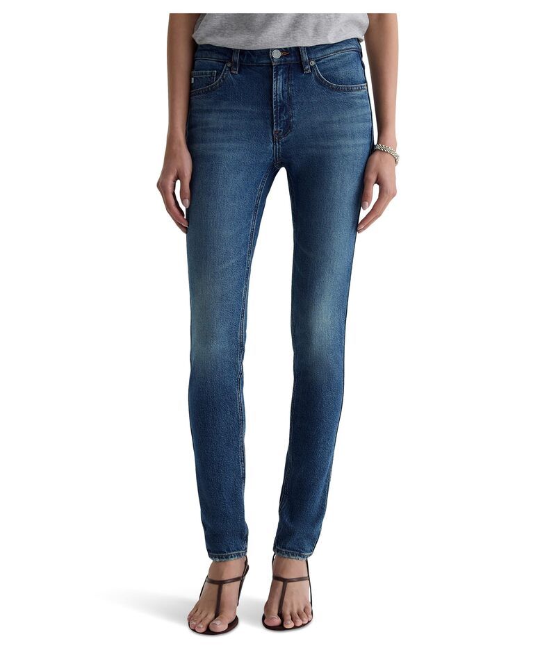 エージージーンズ レディース ボトムス デニムパンツ ローライズ AG Jeans Quinn Low Rise Skinny in Sensational