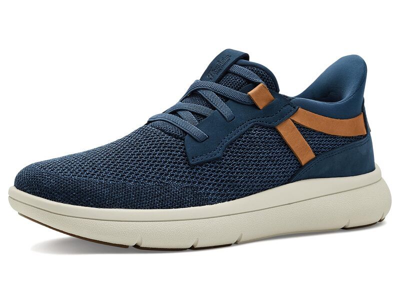 フローシャイム メンズ シューズ スニーカー レース ニット Florsheim Fleet Knit Elastic Lace Sliponavy Multi ネイビー