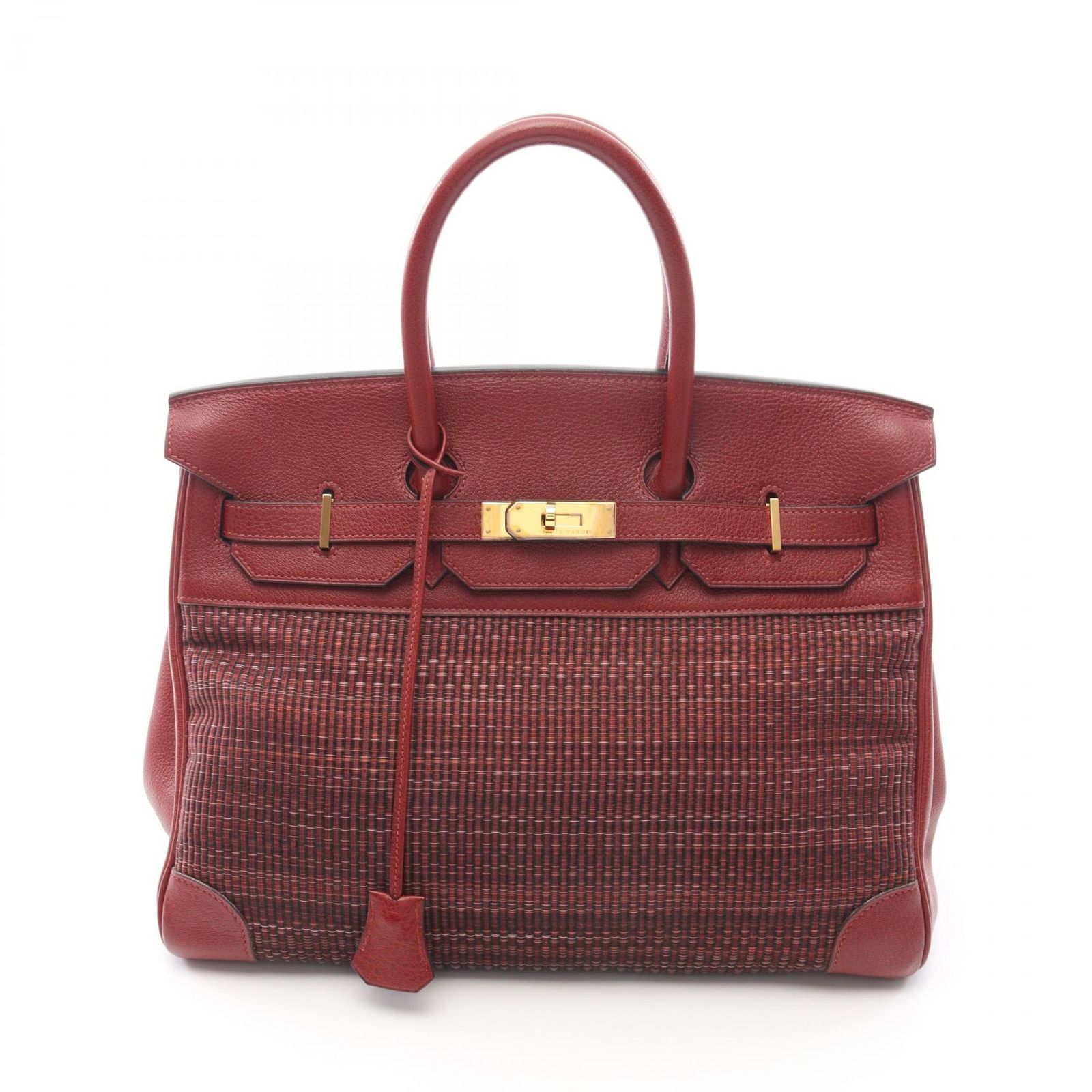 HERMES エルメス バーキン35 ホースヘアー ハンドバッグ