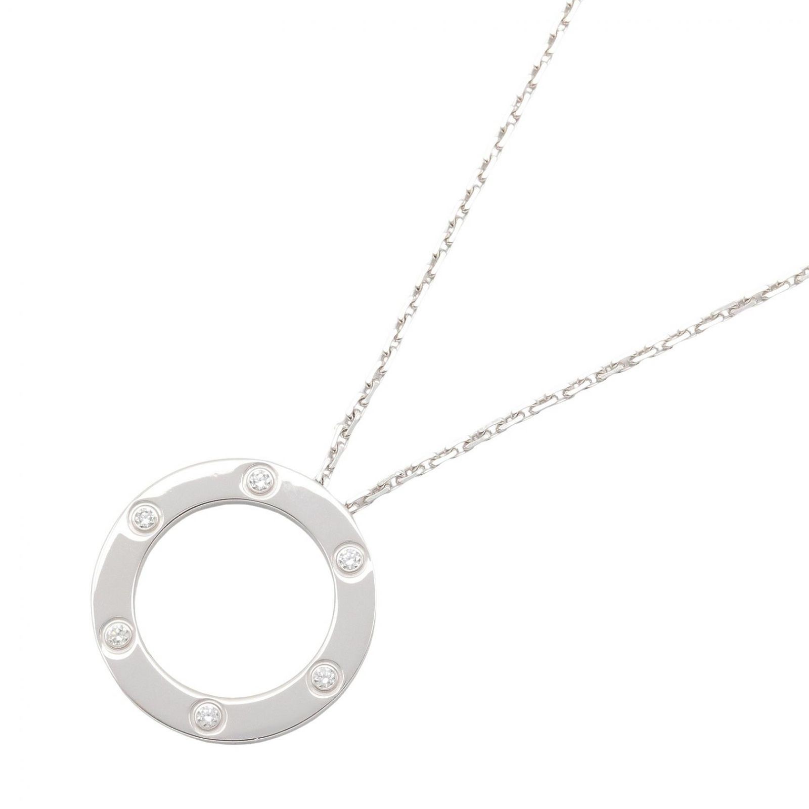 CARTIER カルティエ ラブサークル 6PD ネックレス ネックレス