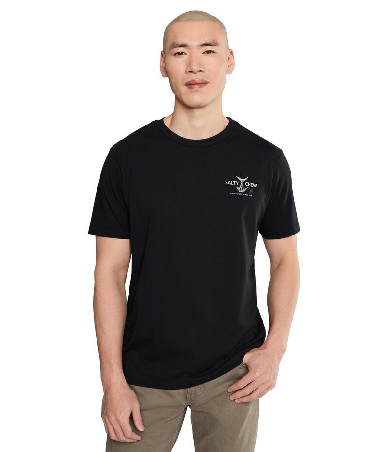ソルティークルー メンズ トップス シャツ Salty Crew Ichiban Short Sleeve Black ブラック