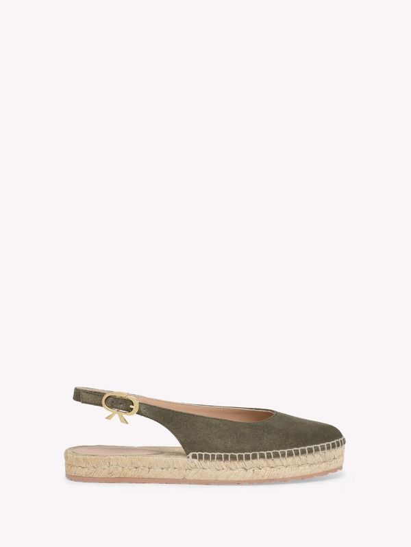 ジャンヴィト ロッシ レディース シューズ サンダル Gianvito Rossi Paz Sandals Green Suede グリーン