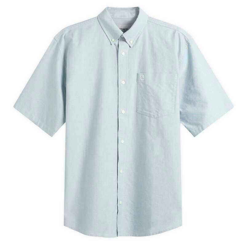 カーハート メンズ トップス シャツ Carhartt WIP Braxton Short Sleeve Shirt Lily Wax