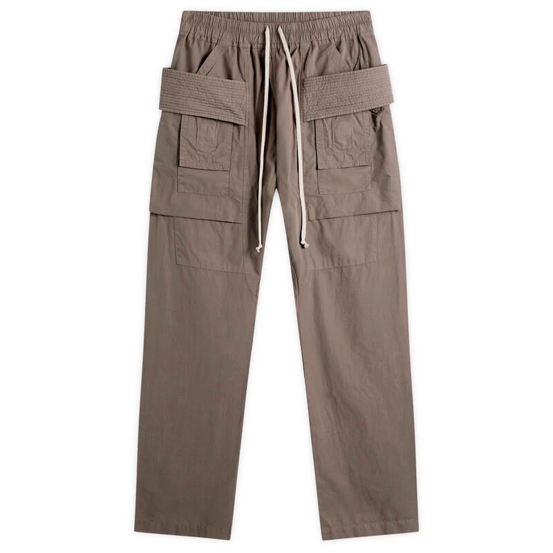 リックオウエンス メンズ ボトムス カジュアルパンツ Rick Owens DRKSHDW Creatch Cargo Drawstring Dust