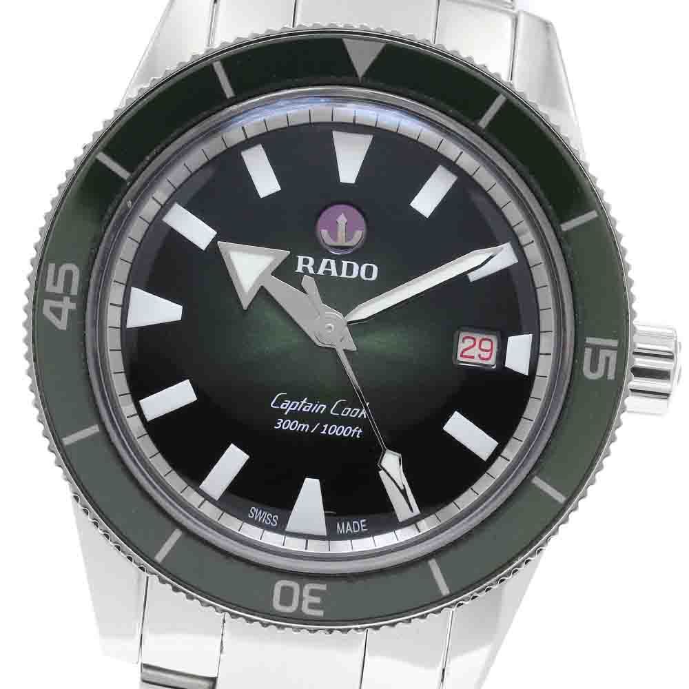 ラドー RADO R32105313 キャプテンクック デイト 自動巻き メンズ 保証書付き_951159