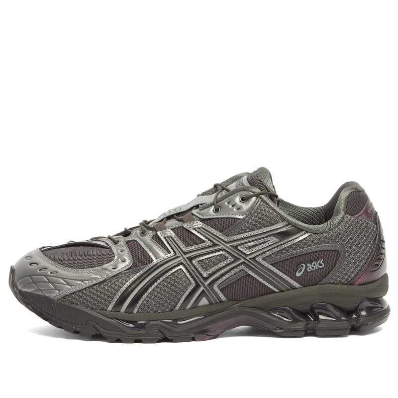 アシックス メンズ シューズ スニーカー Asics x Unaffected Gel Nimbus 101 Sneaker Gunmetal Black ブラック
