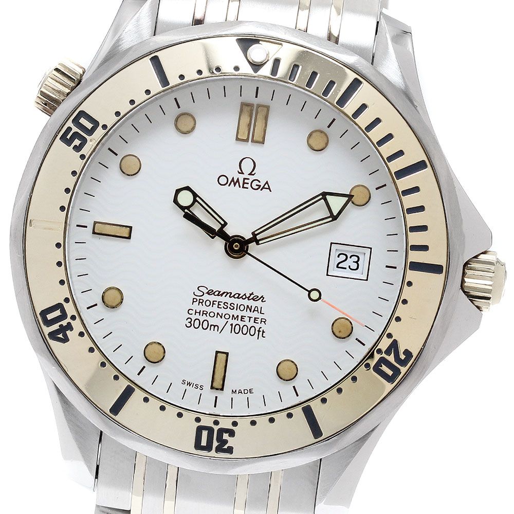 オメガ OMEGA 2332.20 シーマスター ダイバー300m デイト 自動巻き メンズ 保証書付き_956597