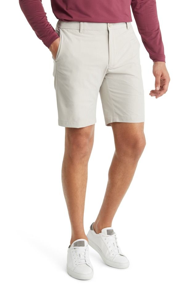 ピーター・ミラー メンズ ボトムス ハーフパンツ・ショーツ ショートパンツ Peter Millar Crown Crafted Surge Performance Wateresistant Shorts Oatmeal オートミール