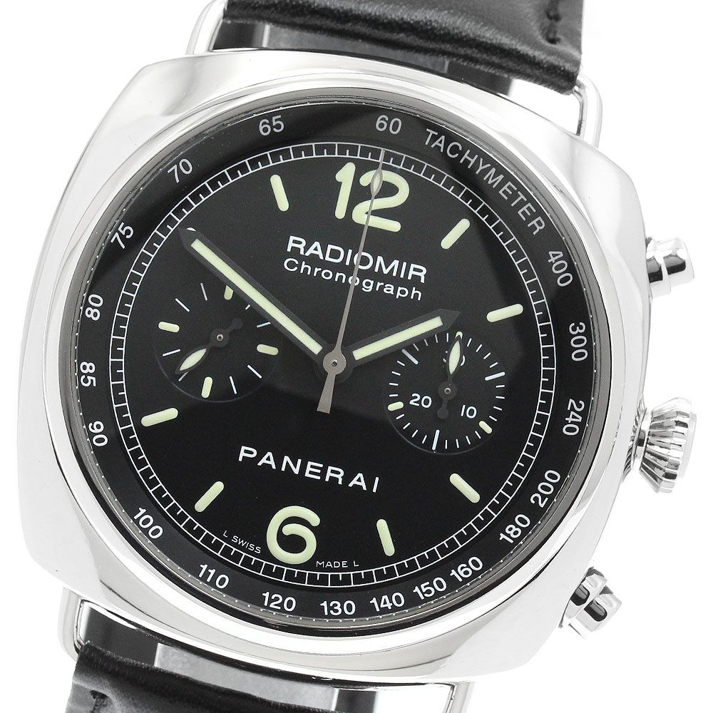 パネライ PANERAI PAM00288 ラジオミール クロノグラフ 自動巻き メンズ 箱・保証書付き_958170