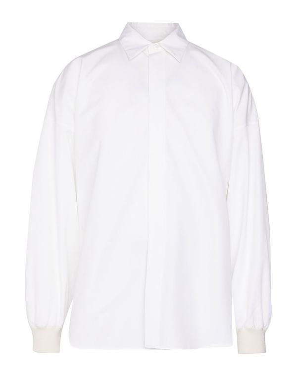 マックイーン メンズ トップス シャツ MCQUEEN 無地シャツ White ホワイト