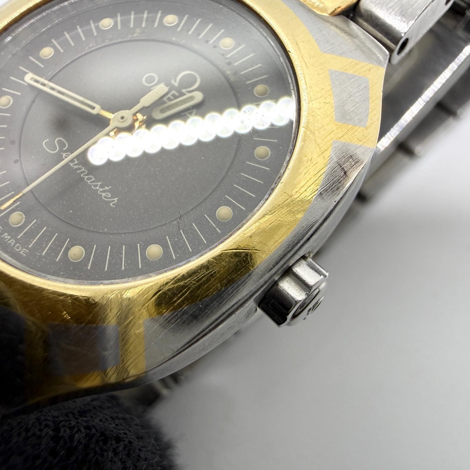 OMEGA オメガ SEAMASTER シーマスター ポラリス グレー QZ レディース 