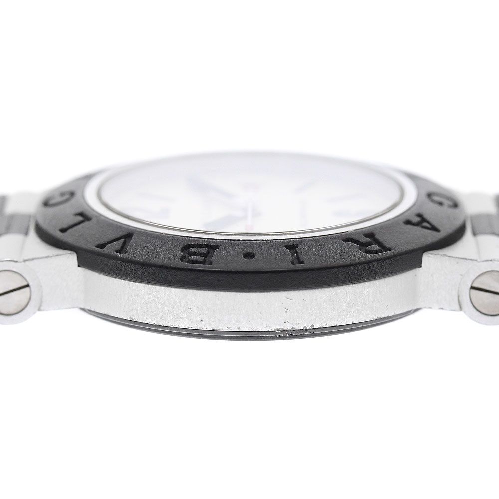 ベルト訳あり ブルガリ BVLGARI AL38A アルミニウム デイト 自動巻き