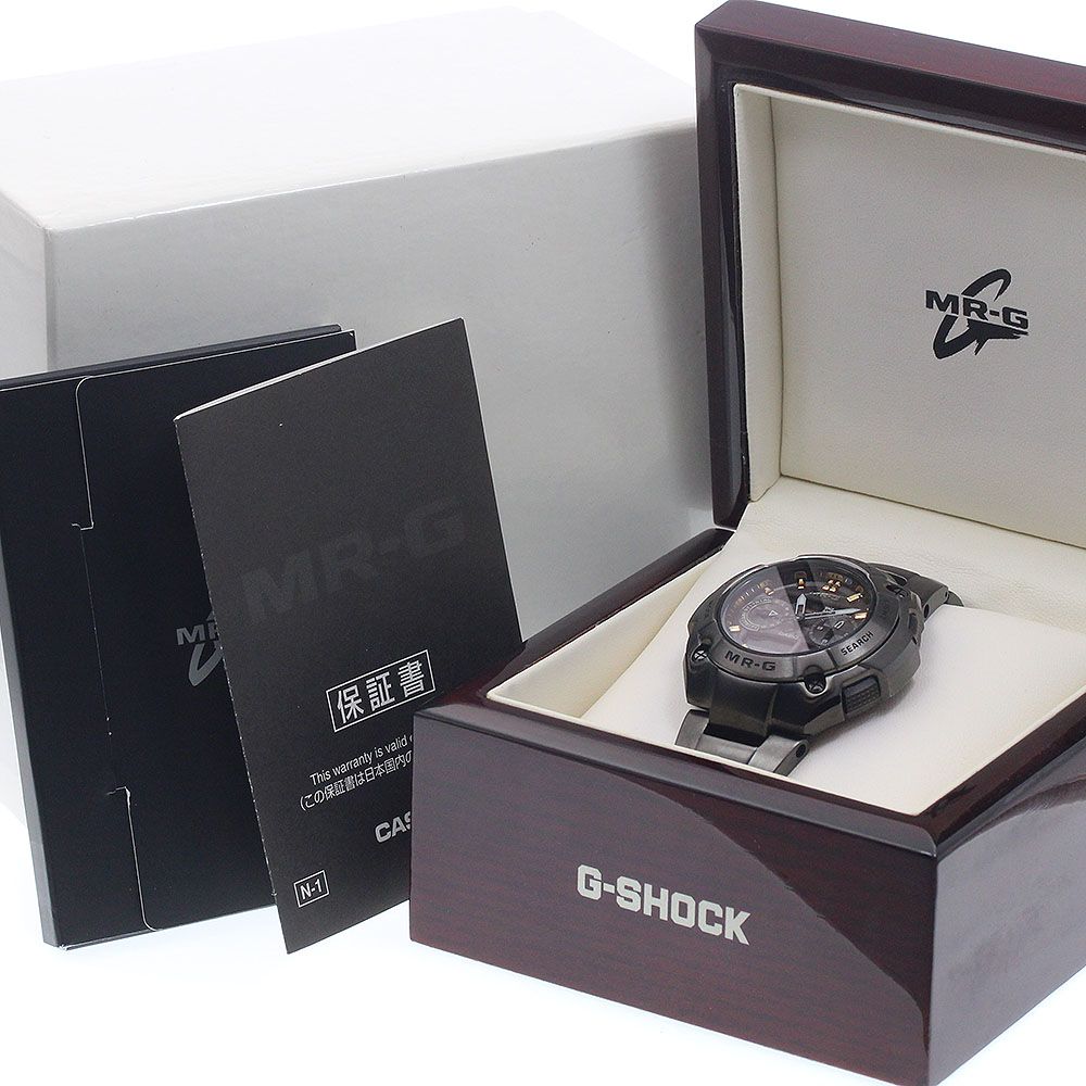 カシオ CASIO MRG-7700B-1AJF G-SHOCK MR-G ソーラー電波 メンズ 箱 