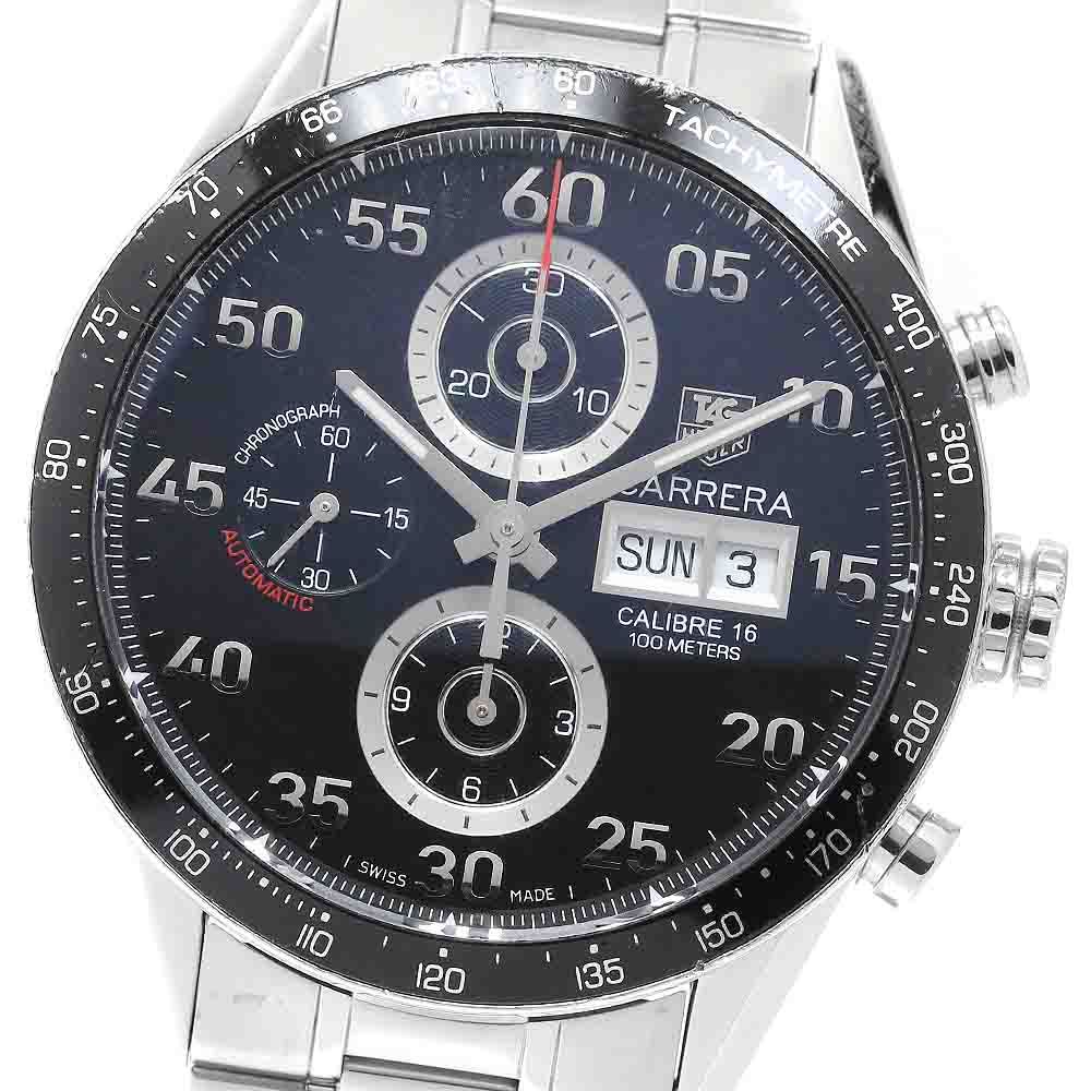 訳あり タグホイヤー TAG HEUER CV2A10 カレラ タキメーター クロノグラフ デイデイト 自動巻き メンズ _950787