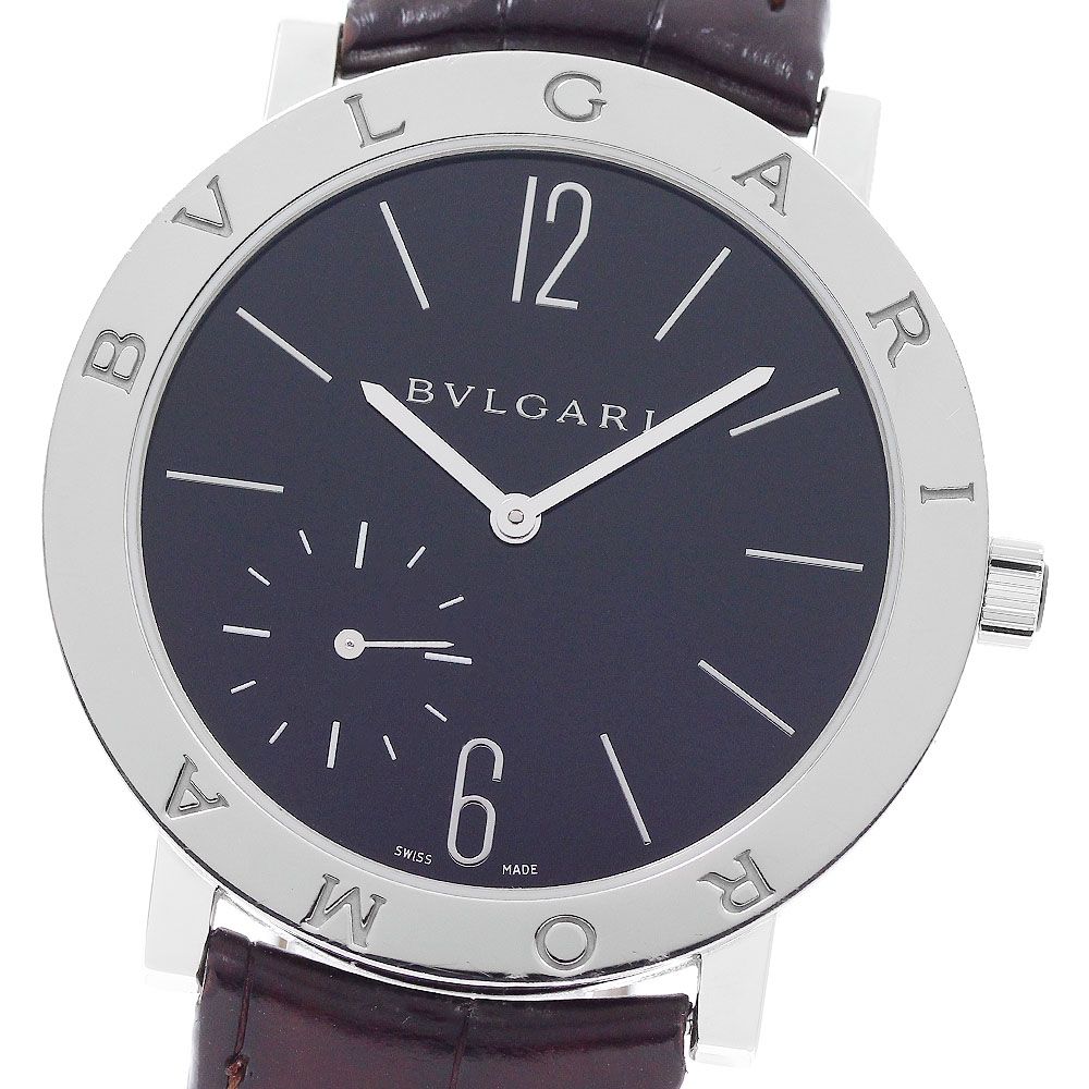 ブルガリ BVLGARI BB41SXTRO ブルガリブルガリ スモールセコンド 手巻き メンズ 箱付き_961145