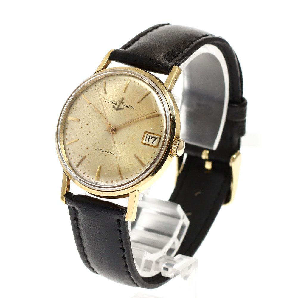 訳あり ユリス・ナルダン Ulysse Nardin K18YG cal.N74 自動巻き