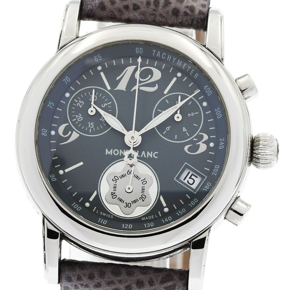 モンブラン MONTBLANC 7039 マイスターシュティック クロノグラフ クォーツ レディース _957168