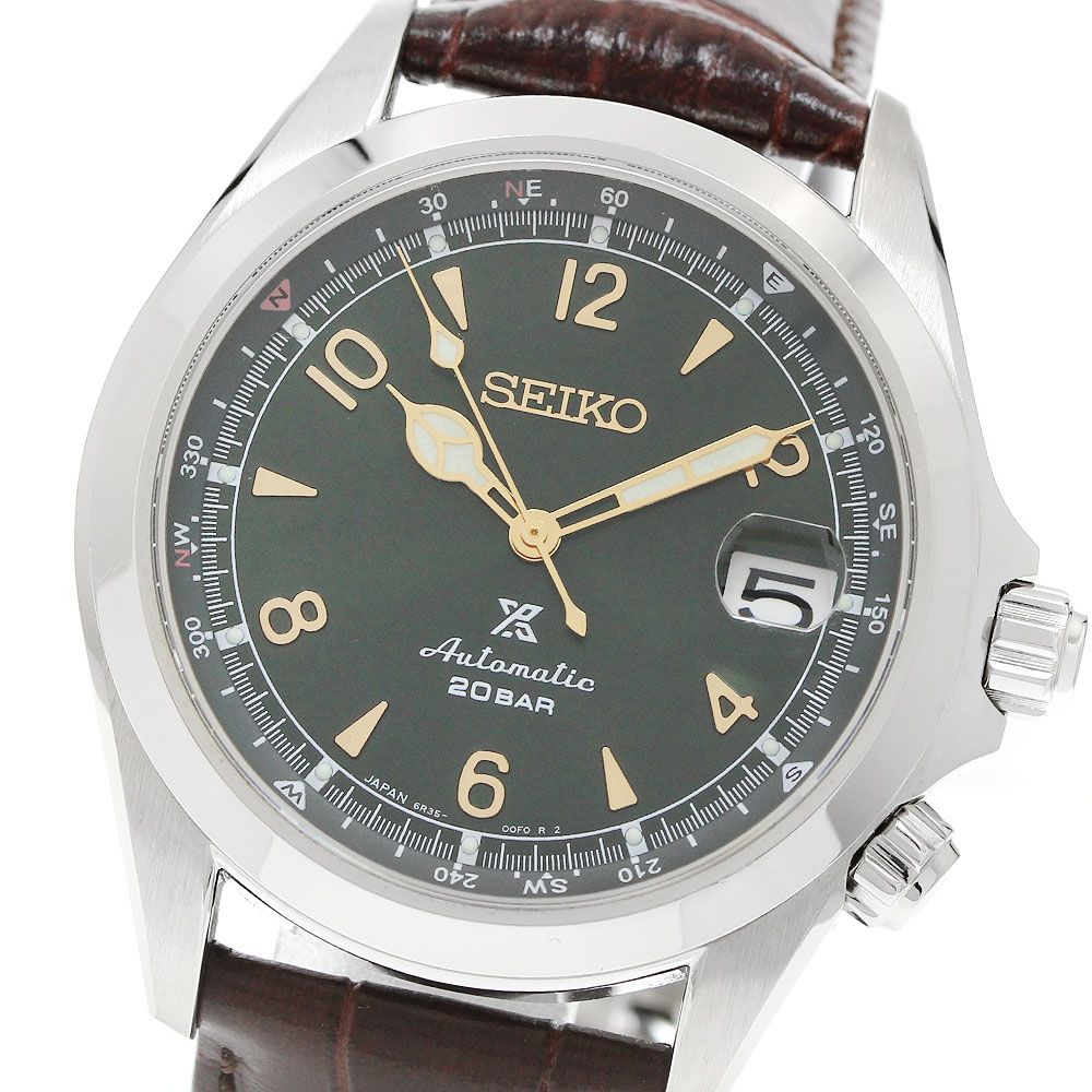 セイコー SEIKO SBDC091/6R35-00E0 プロスペックス アルピニスト デイト 自動巻き メンズ 箱付き_960105