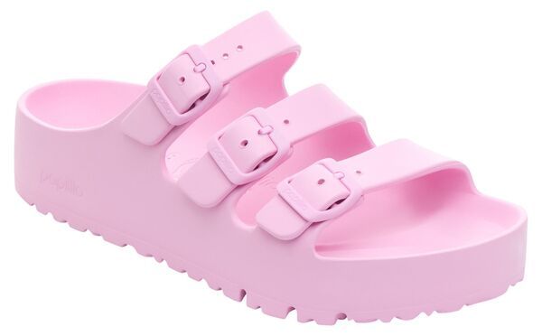 ビルケンシュトック レディース シューズ サンダル プラットフォーム Birkenstock Womens Florida Flex Platform EVA Sandals Fondant Pink ピンク