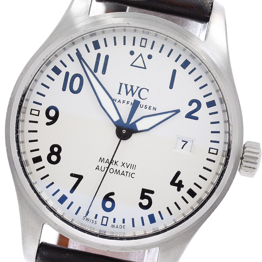 IWC IWC SCHAFFHAUSEN IW327002 パイロットウォッチ マークXVIII デイト 自動巻き メンズ 保証書付き_959884