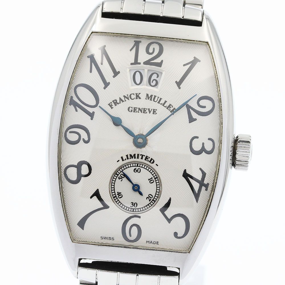 フランクミュラー FRANCK MULLER 2851S6 トノーカーベックス スモールセコンド デイト 自動巻き メンズ 良品 保証書付き_958395 フランクミュラー FRANCK MULLER 2851S6 トノーカーベックス スモール
