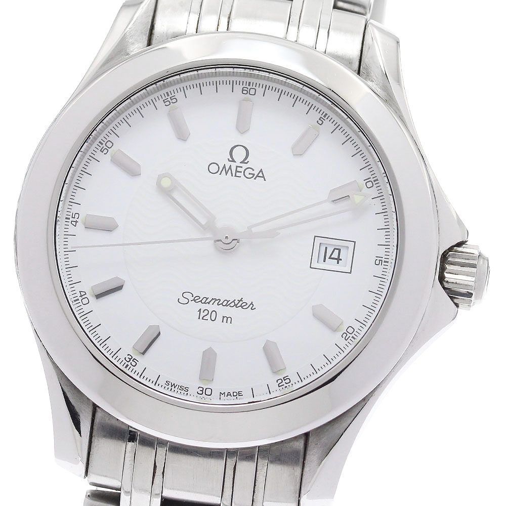 オメガ OMEGA 2511.21 シーマスター120 デイト クォーツ メンズ _955214