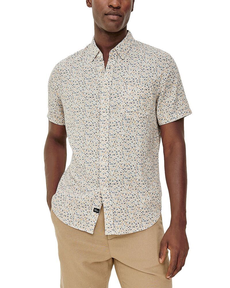 レイルズ メンズ トップス シャツ レギュラーフィット ボタンダウン Rails Carson Regular Fit Button Down Shirt Spring Blossom Parchment