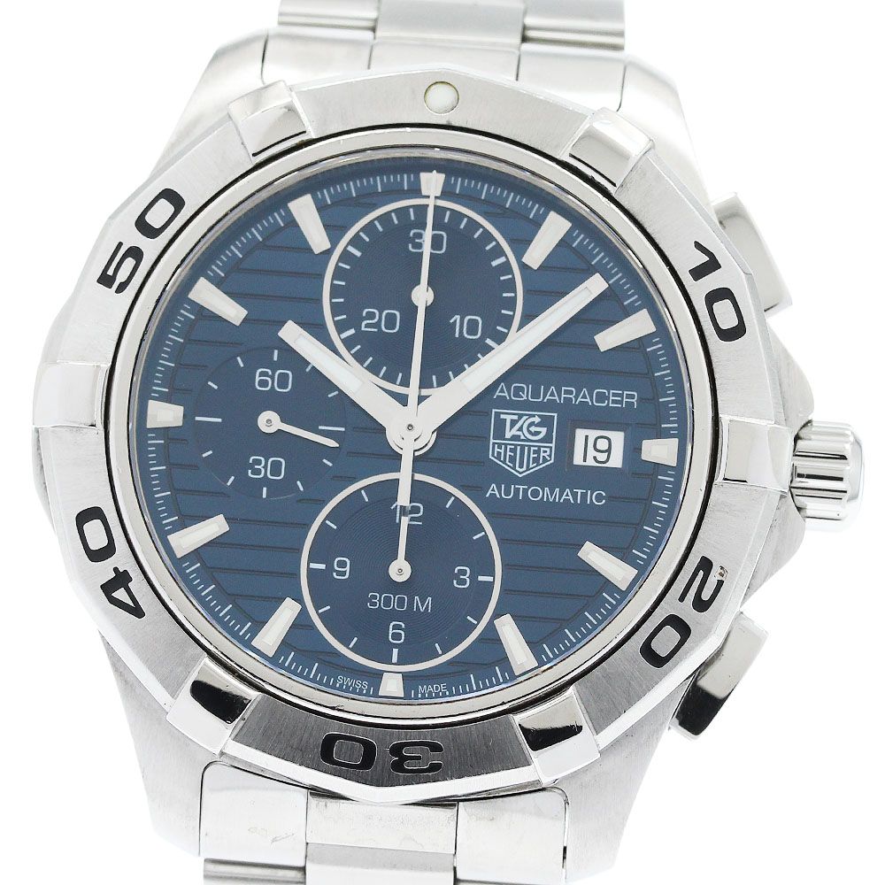 タグホイヤー TAG HEUER CAP2112.BA0833 アクアレーサー クロノグラフ デイト 自動巻き メンズ 保証書付き_955033
