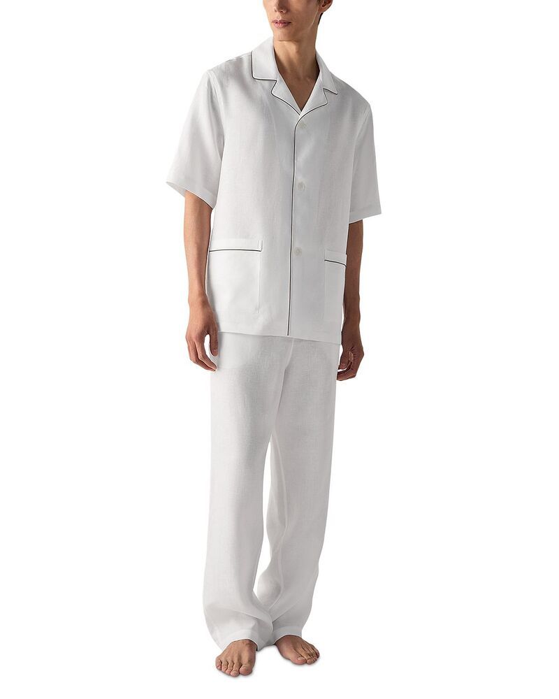 ゼニア メンズ アウター パーカー・スウェット ZEGNA Oasi Lino Pajamas White ホワイト