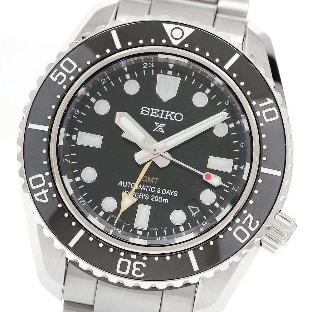 セイコー SEIKO SBEJ011/6R54-00D0 プロスペックス 1968 メカニカルダイバーズ GMT 自動巻き メンズ 美品 箱・保証書付き_960014