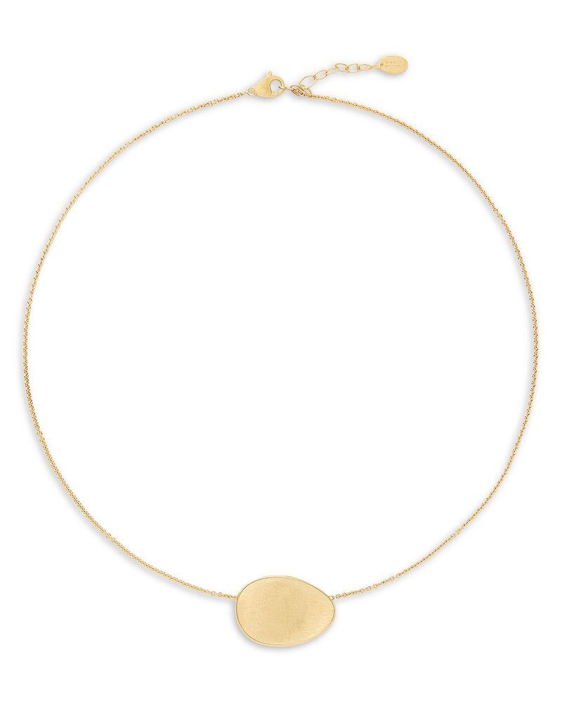 マルコ ビチェゴ レディース アクセサリー ネックレス・チョーカー・ペンダントトップ レース Marco Bicego 18K Yellow Gold Lunaria Diamond Textured Link Chainecklace 165 Gold ゴー