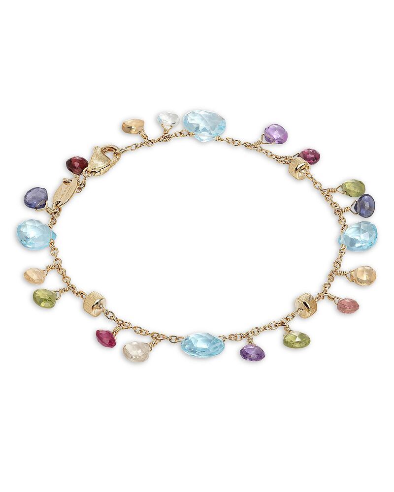 マルコ ビチェゴ レディース アクセサリー ブレスレット・バングル・アンクレット Marco Bicego 18K Yellow Gold Paradise Mixed Gemstone Bracelet Blue Topaz ブルー