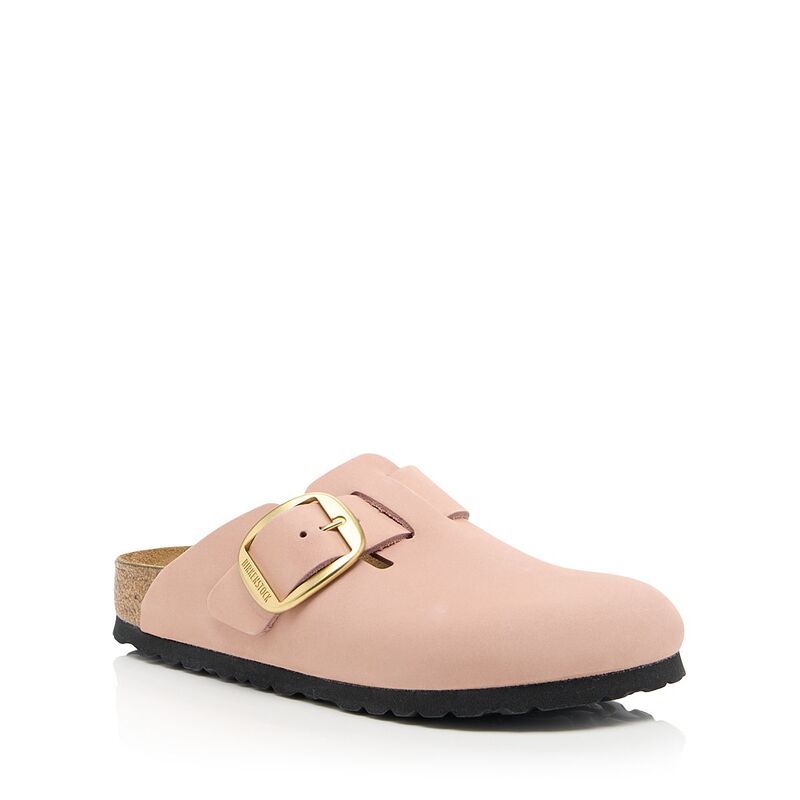 ビルケンシュトック レディース シューズ サンダル Birkenstock Womens Boston Big Buckle Clogsoft Pink ピンク