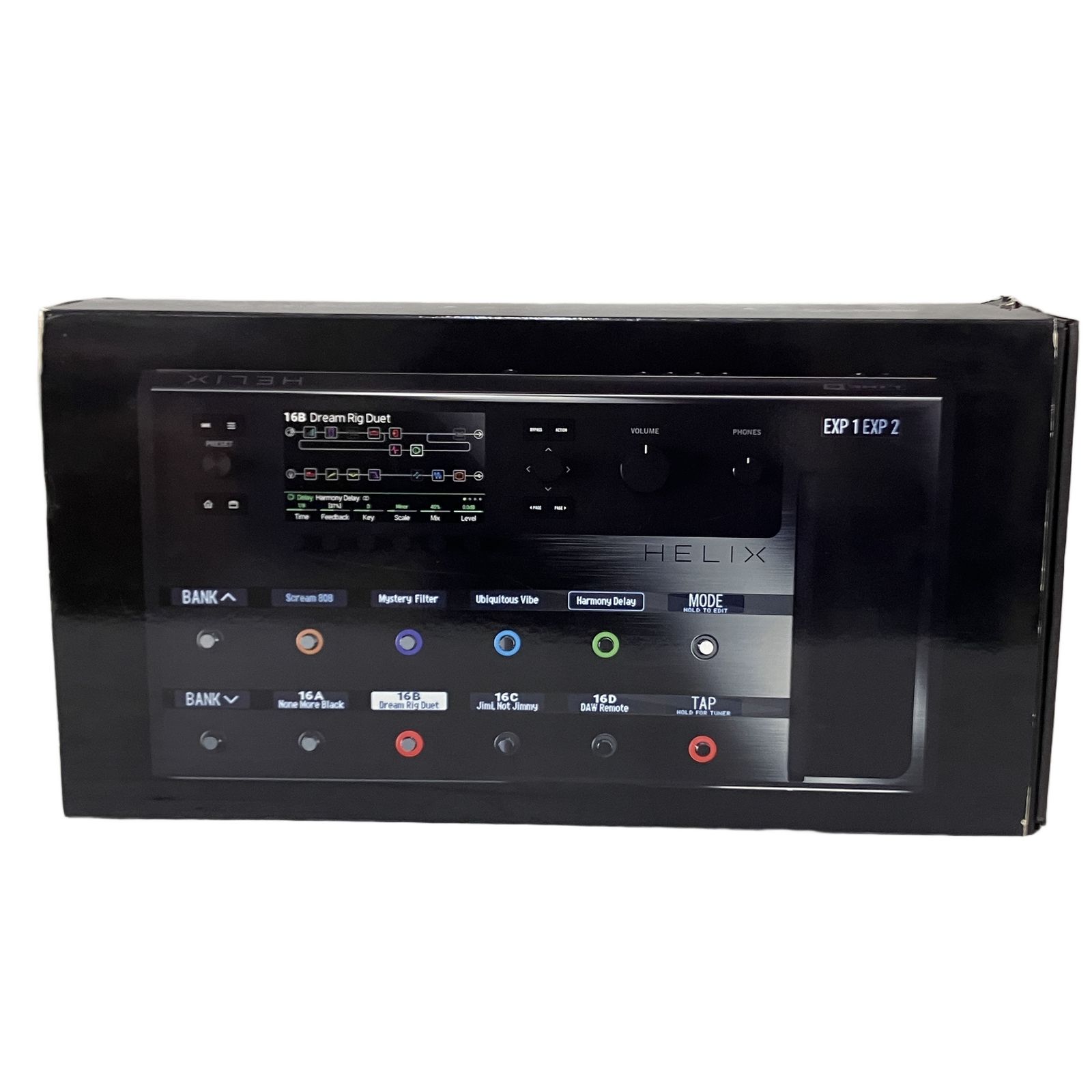 LINE 6 HELIX FLOOR マルチエフェクター【ディスプレイ故障】 LINE6 HELIX FloorのUSBのタイプBを修理【ジャンクエフェクター】｜じ